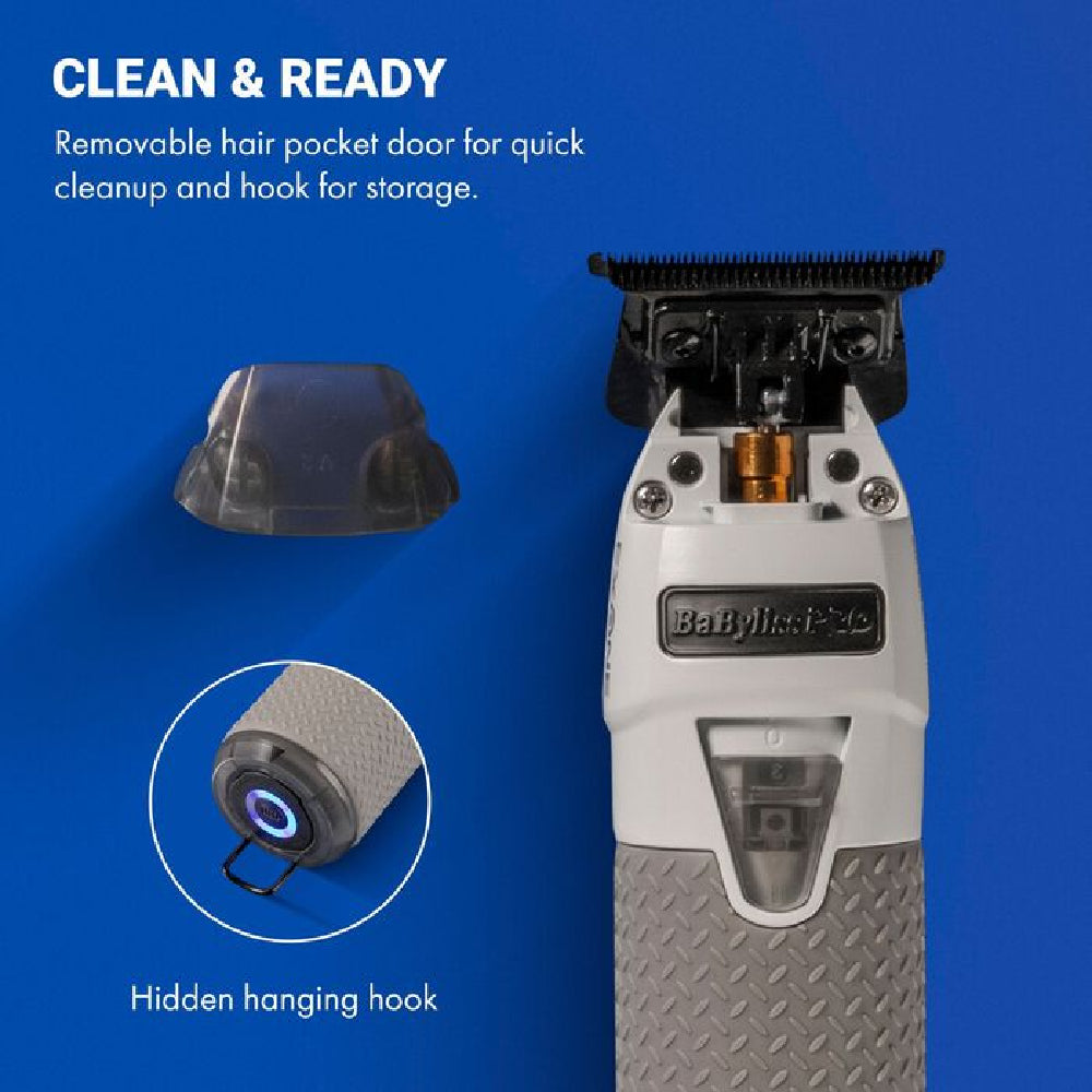 Babyliss Pro FXONE All-Metal Interchangeable-Battery Clipper, Trimmer, and Shaver - Frostbyte Limited Edition (Combo) (FX899TW/FX799TW/FX79FSTW)