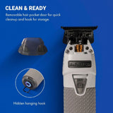 Babyliss Pro FXONE All-Metal Interchangeable-Battery Clipper, Trimmer, and Shaver - Frostbyte Limited Edition (Combo) (FX899TW/FX799TW/FX79FSTW)