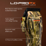 Babyliss Pro Limited Edition Camo Lo-PRO FX Compact Clipper (FX82CAM)