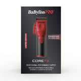 Babyliss Pro Limited Edition CoreFX Cordless Clipper - Red (FX86RD)