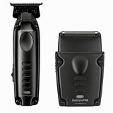 Babyliss Pro Limited Edition Lo-Pro FX Compact Cordless Trimmer & Foil Shaver Value Set - Black (FX72FSPKMB)