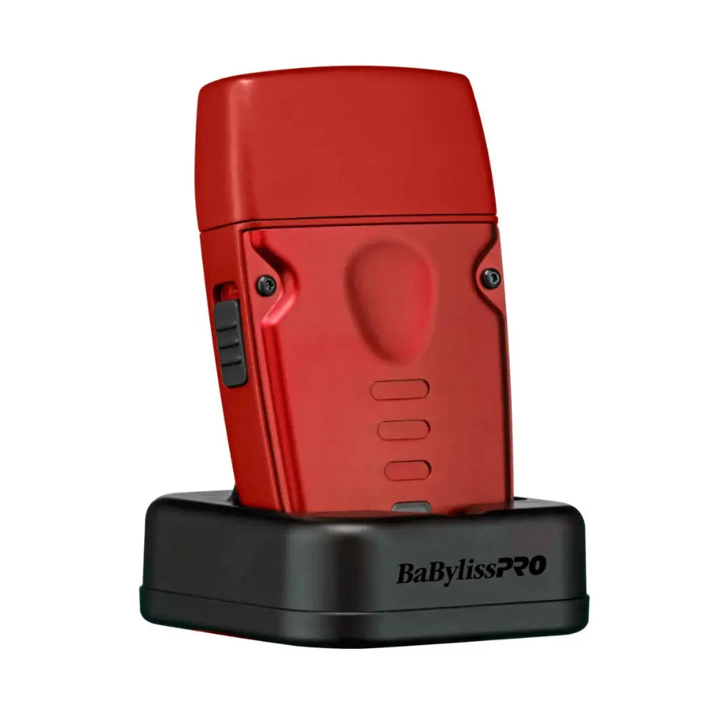 Babyliss Pro Limited Edition Metallic Red Lo-PRO FX Compact High Performance Cordless Foil Shaver (FXLPFS1RD)