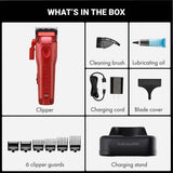 BabylissPro Lo-ProFX Compact Clipper Red #FX82RD