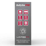 BabylissPro Lo-ProFX Compact Clipper Red #FX82RD