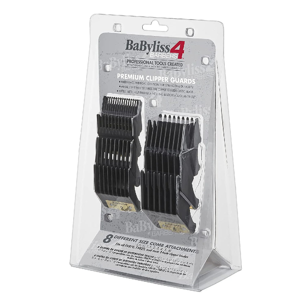 Babyliss Pro 8pc Premium Clipper Guard Set (FXPCG)
