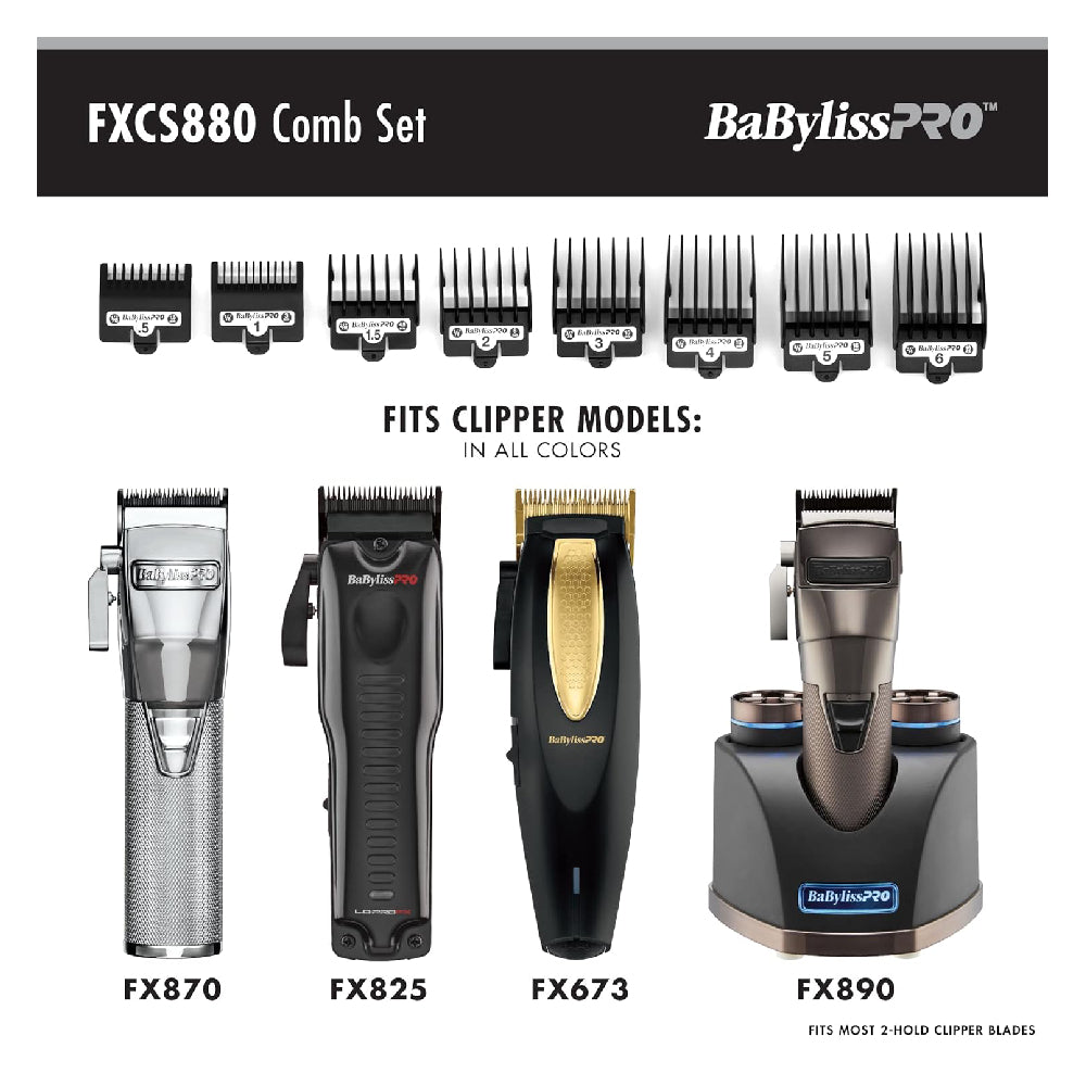 Babyliss Pro Comb Set for All FX870 Models, FX880, FX673, FX825