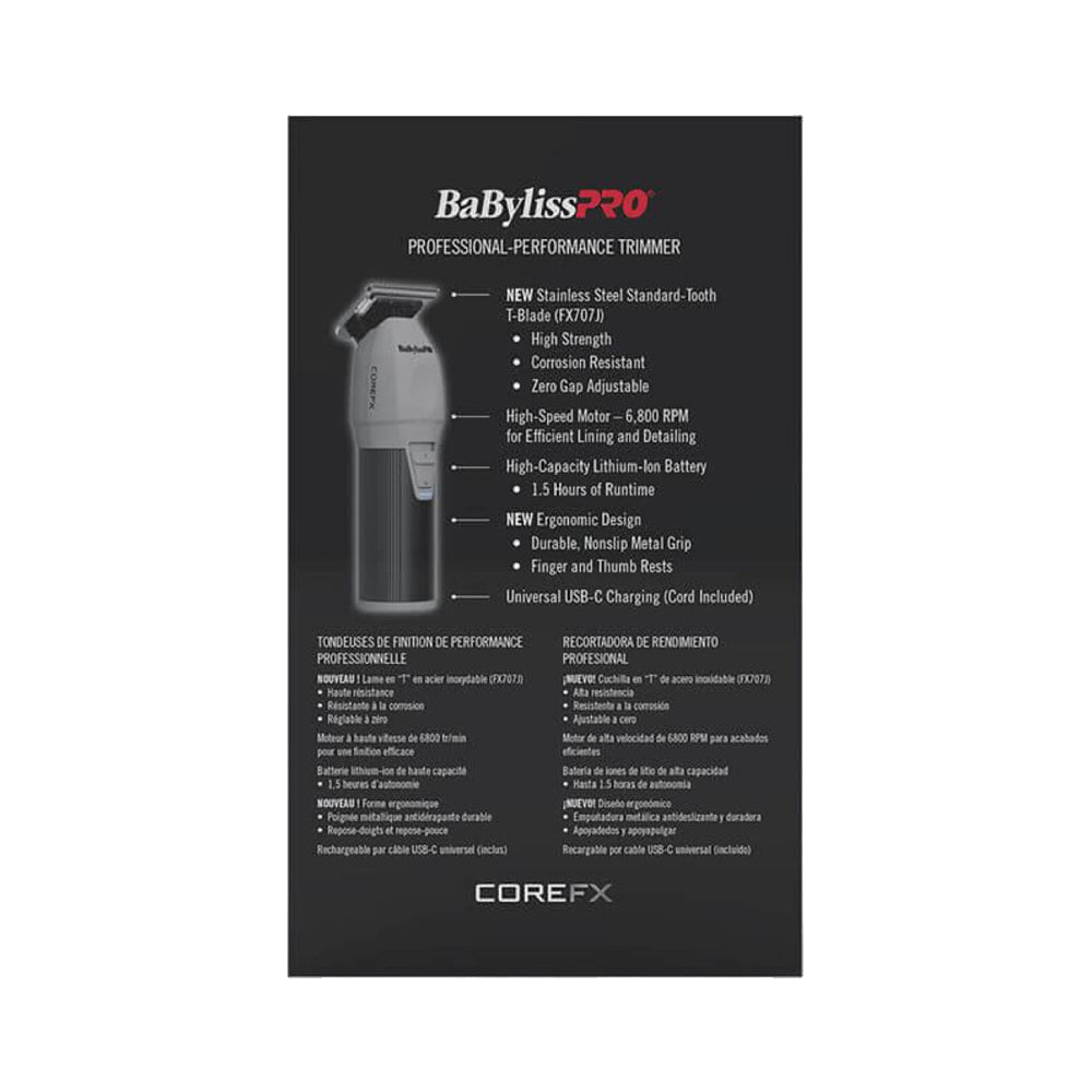 Babyliss Pro CoreFX Clipper, Trimmer & Double Foil Shaver (Combo)