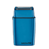 Babyliss Pro FOILFX02 Cord/Cordless Metal Double Foil Shaver - Blue (FXFS2BL)