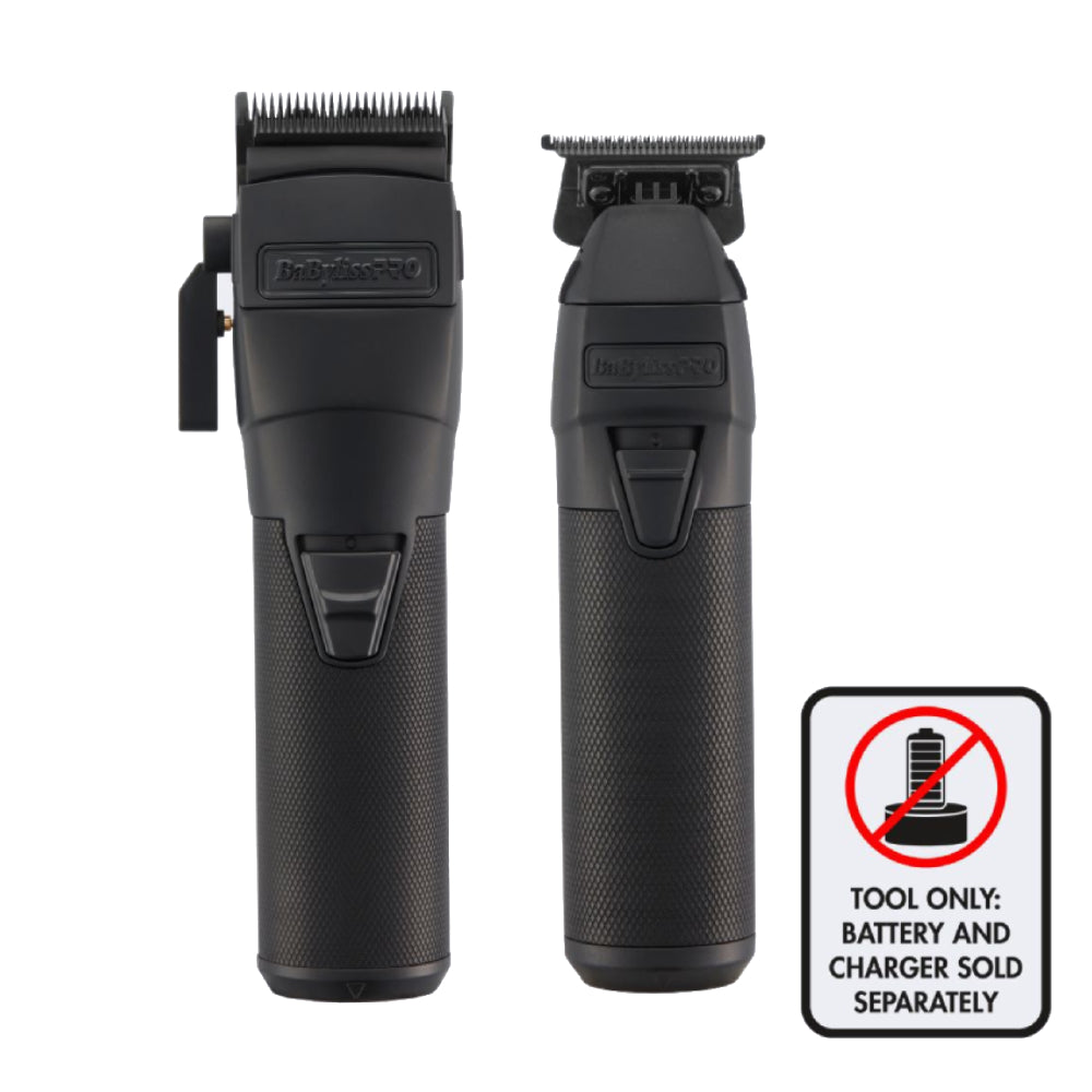 Babyliss Pro FXONE BlackFX Clipper & Trimmer Bundle - Tools Only (FX1CTMBTO)