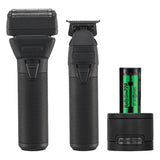 Babyliss Pro FXONE BlackFX Trimmer & Double Foil Shaver Set (FX1FSTMBPK)