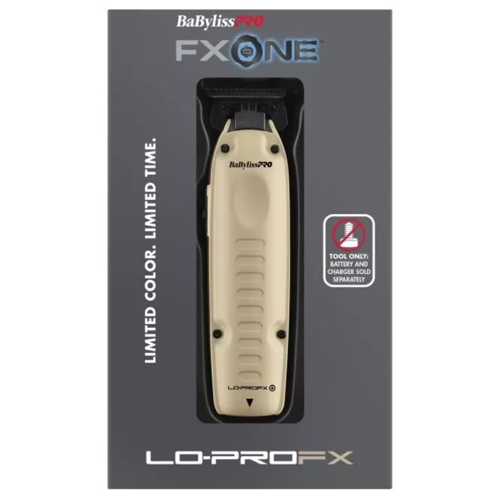 Babyliss Pro FXONE LO-PRO Sand Cordless Clipper + Trimmer (FX829SDLT + FX729SDLT) (Combo)