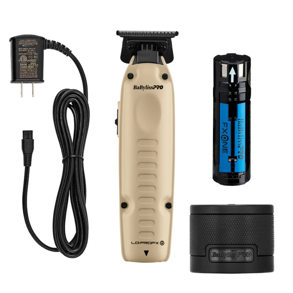 Babyliss Pro FXONE Low-Profile Sand Interchangeable Battery Trimmer (FX729SDLT)