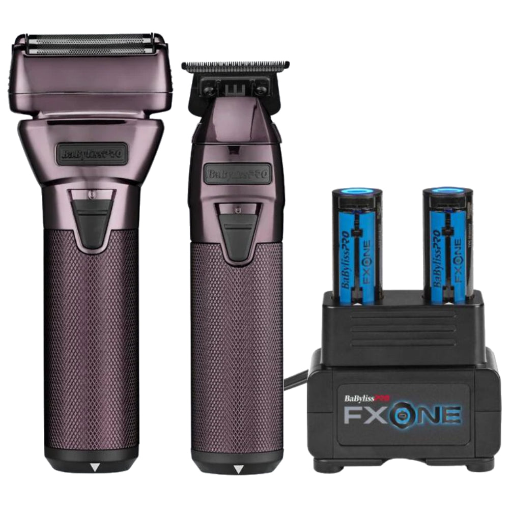 Babyliss Pro Limited Edition FXOne Nightfall Trimmer & Foil Shaver Bundle (FX1FSTPTO)