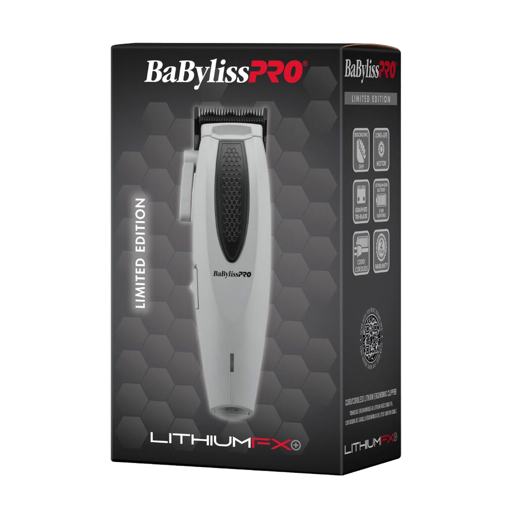 Babyliss Pro Limited Edition Lithium FX Cordless Ergonomic Clipper + Trimmer + Shaver - Grey (Combo)