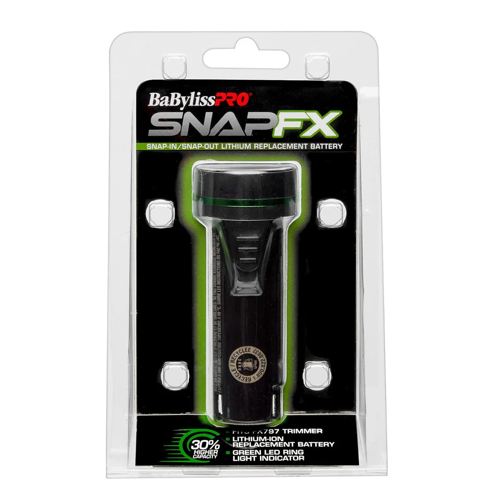 Babyliss Pro SnapFX Snap Out High Capacity Dual Lithium-Ion Trimmer Battery (FXBPT33)