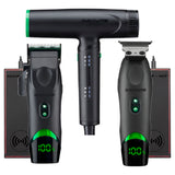 Babyliss Pro x Tomb45 Wireless Charging Clipper, Trimmer, Blow Dryer, and Charging Mats (Combo)