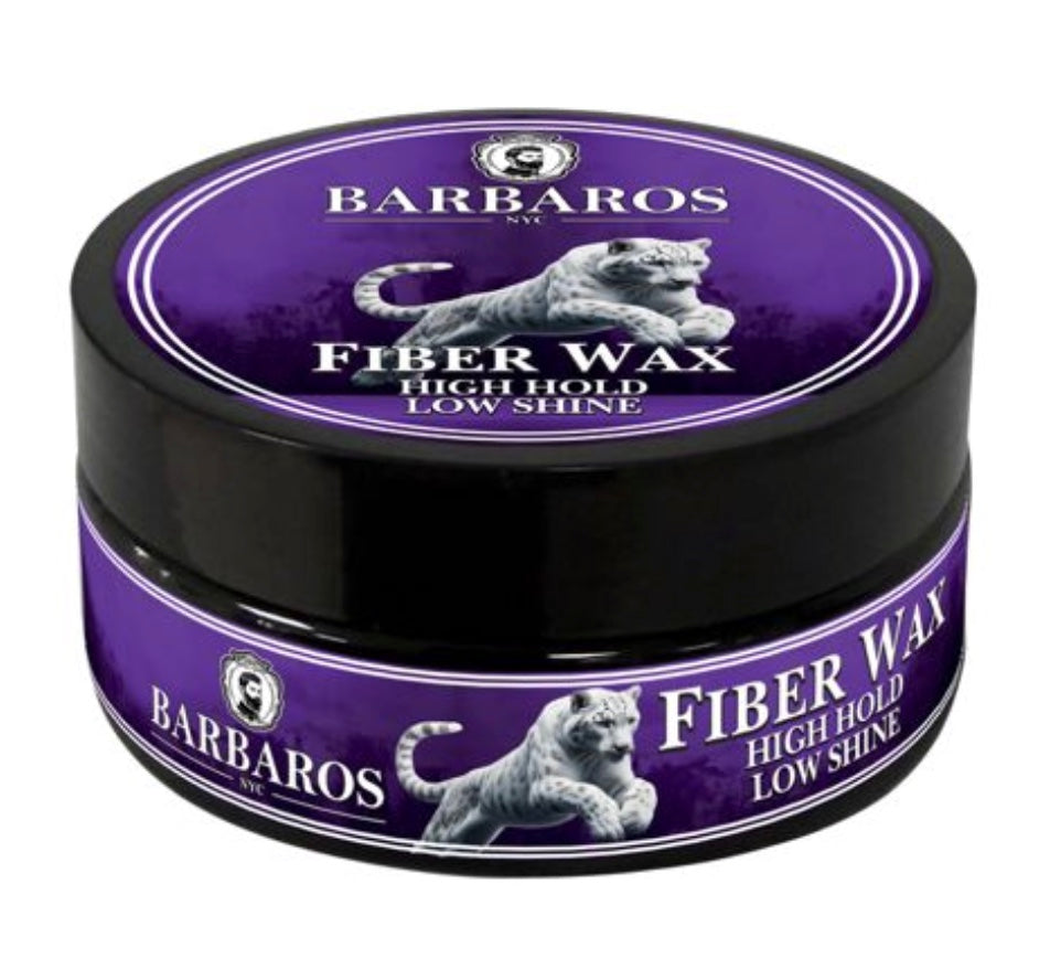 Barbaros Fiber Wax – High Hold | Low Shine | 150ml