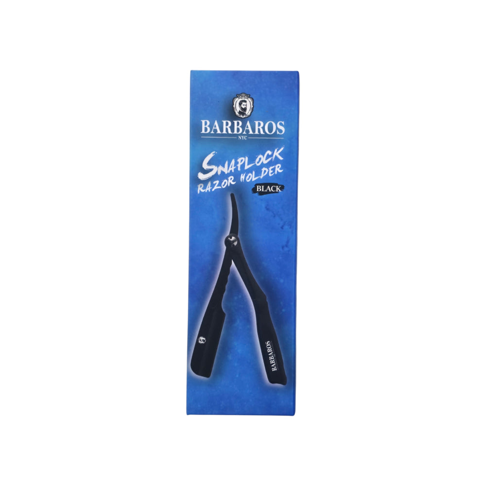 Barbaros Snap Lock Razor Holder (Black, Green, or Red)