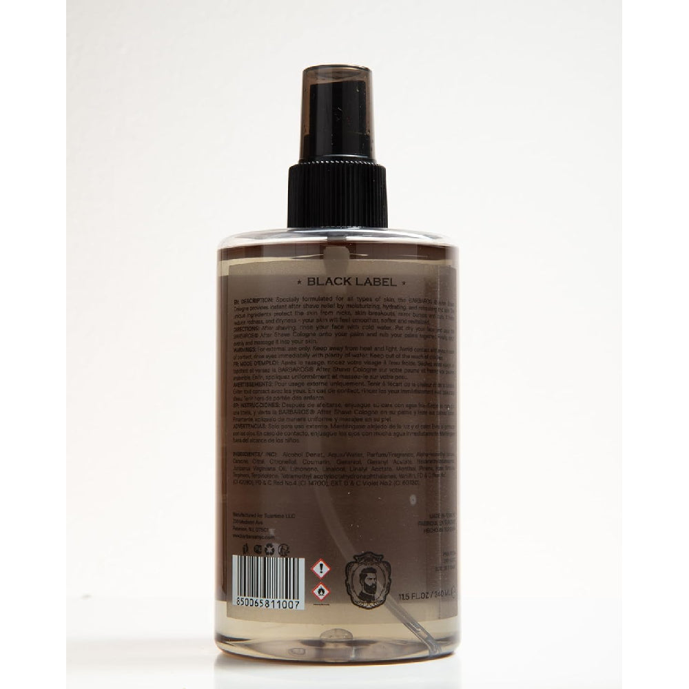 Barbaros After Shave Cologne Black Label