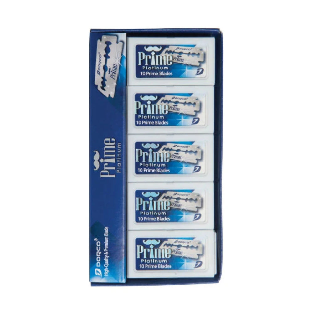 Dorco Prime Platinum Double-Edge Razor Blades (STP301)