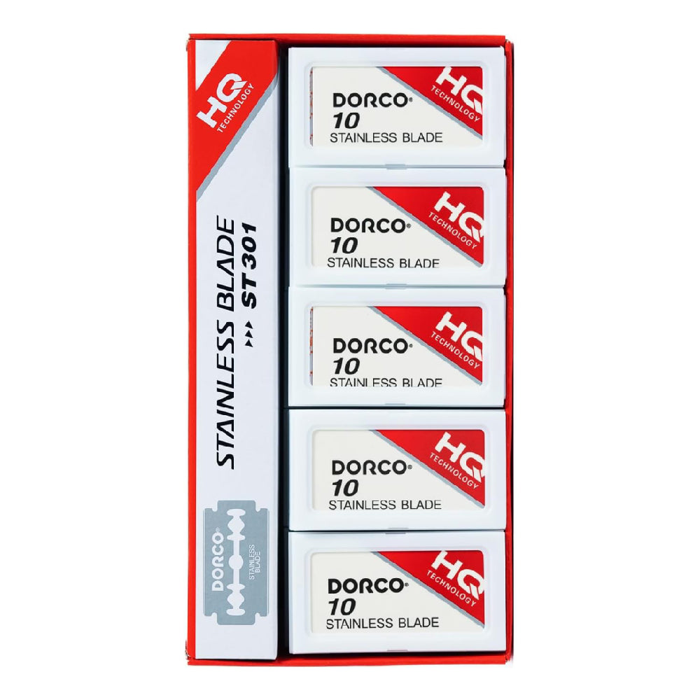 Dorco ST-301 Stainless Steel Blades (D212)