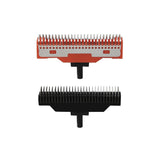 Gamma+ Gold Titanium Single Foil Replacement Head & Forged Cutters for Uno Shaver (GP554G)