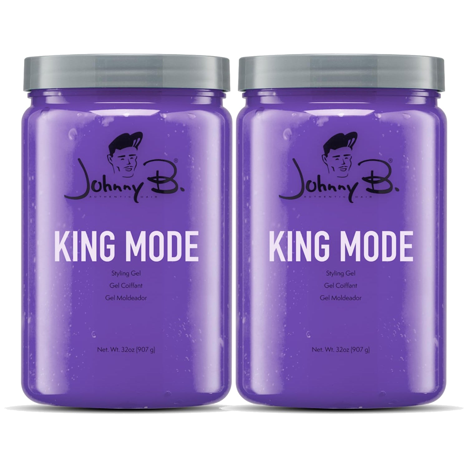 Johnny B. King Mode Professional Hair Styling Gel (32oz)