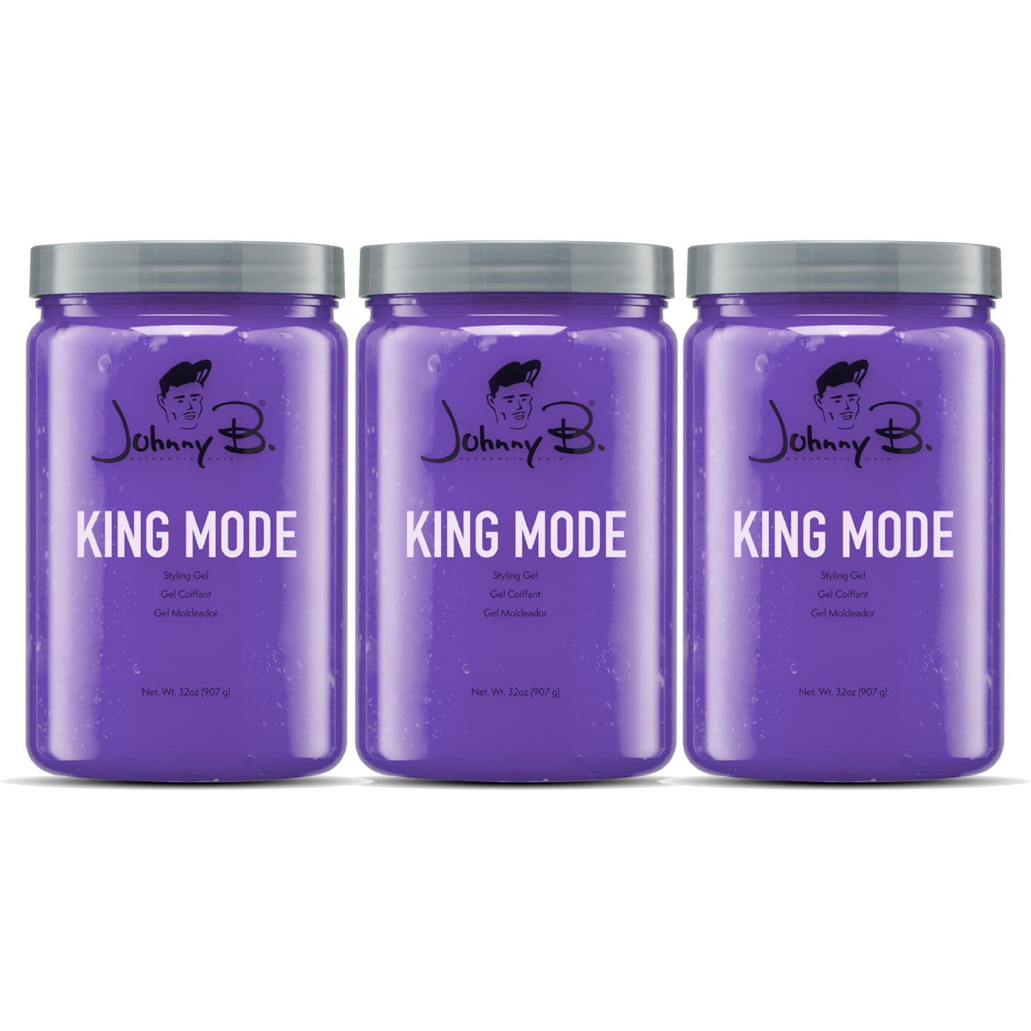 Johnny B. King Mode Professional Hair Styling Gel (32oz)