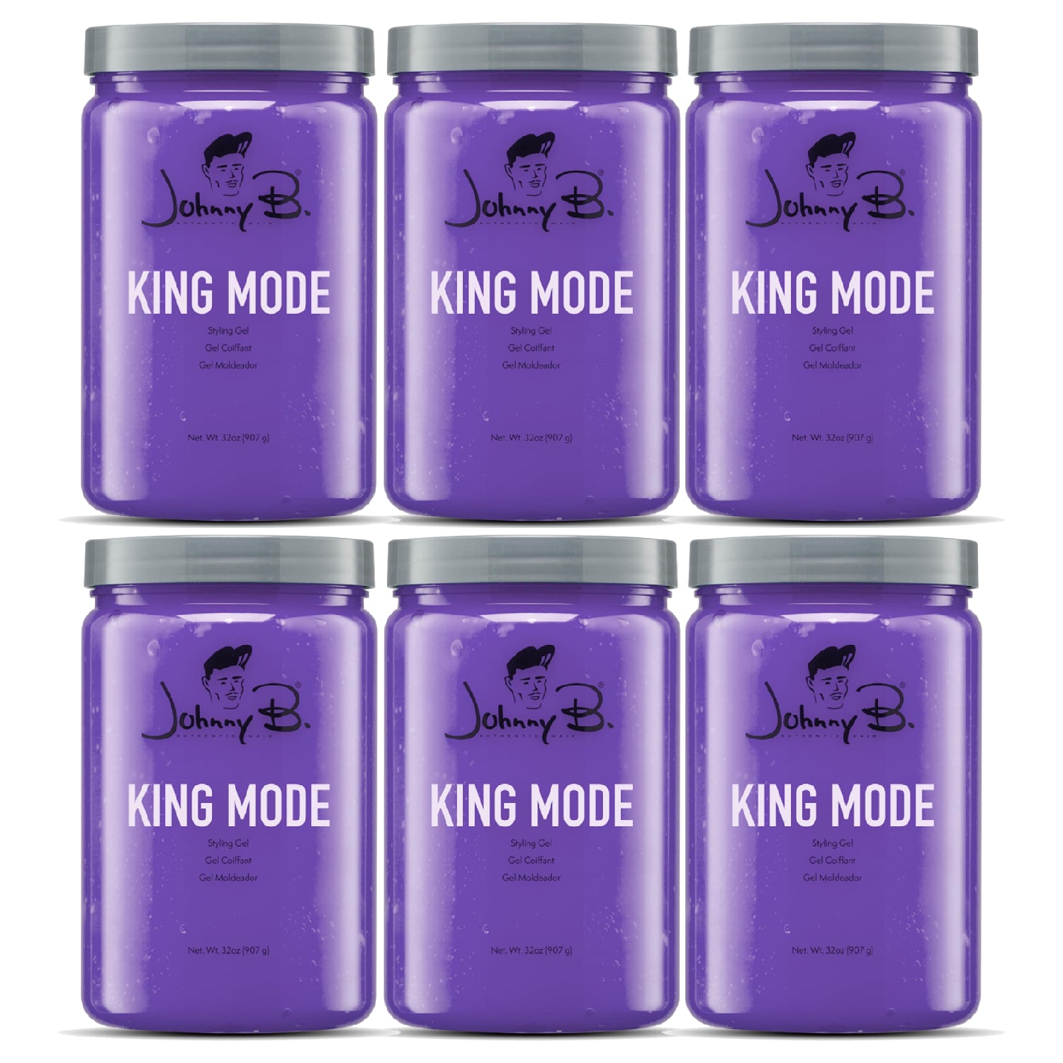 Johnny B. King Mode Professional Hair Styling Gel (32oz)