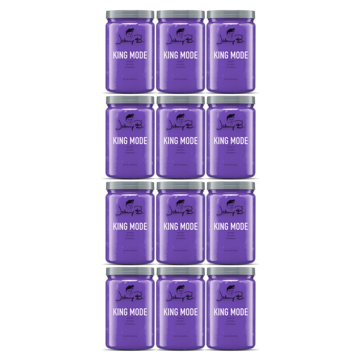 Johnny B. King Mode Professional Hair Styling Gel (32oz)