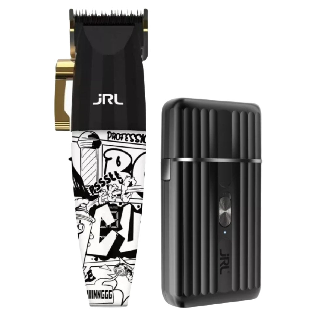JRL 2020C FreshFade Limited Edition Clipper Art Collection X2 Cordless Clipper + JRL Shaver (Combo)