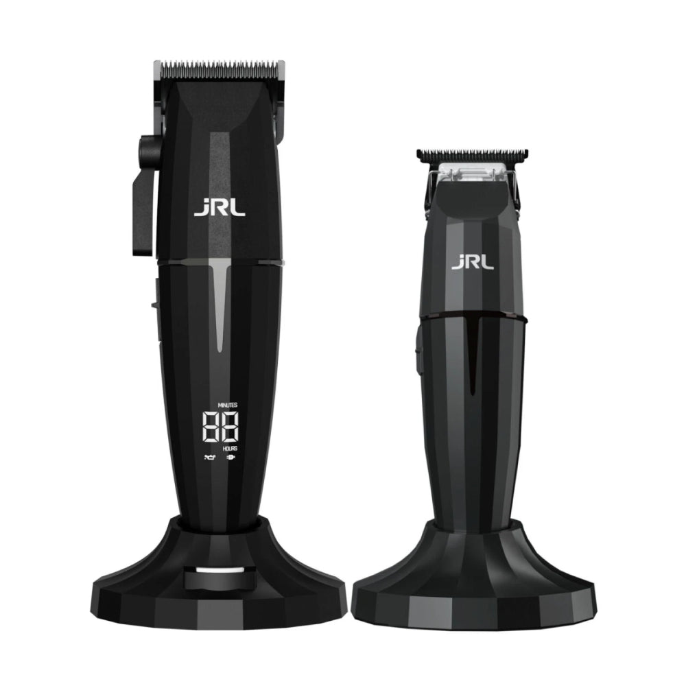 JRL Professional Onxy Clipper & Onyx Trimmer Collection + Charging Base