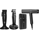 JRL Professional Onyx Collection - Clipper, Trimmer, Shaver, & Hair Dryer (Combo)