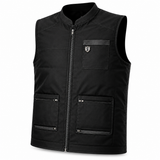 Premium Black Barber Vest – Professional Barber Vest