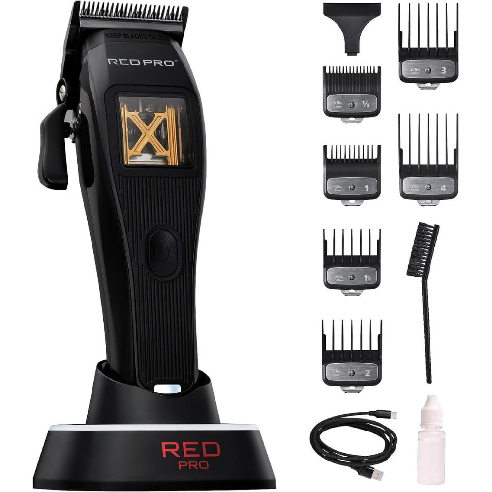 Red PRO X-King Vector Cordless Clipper