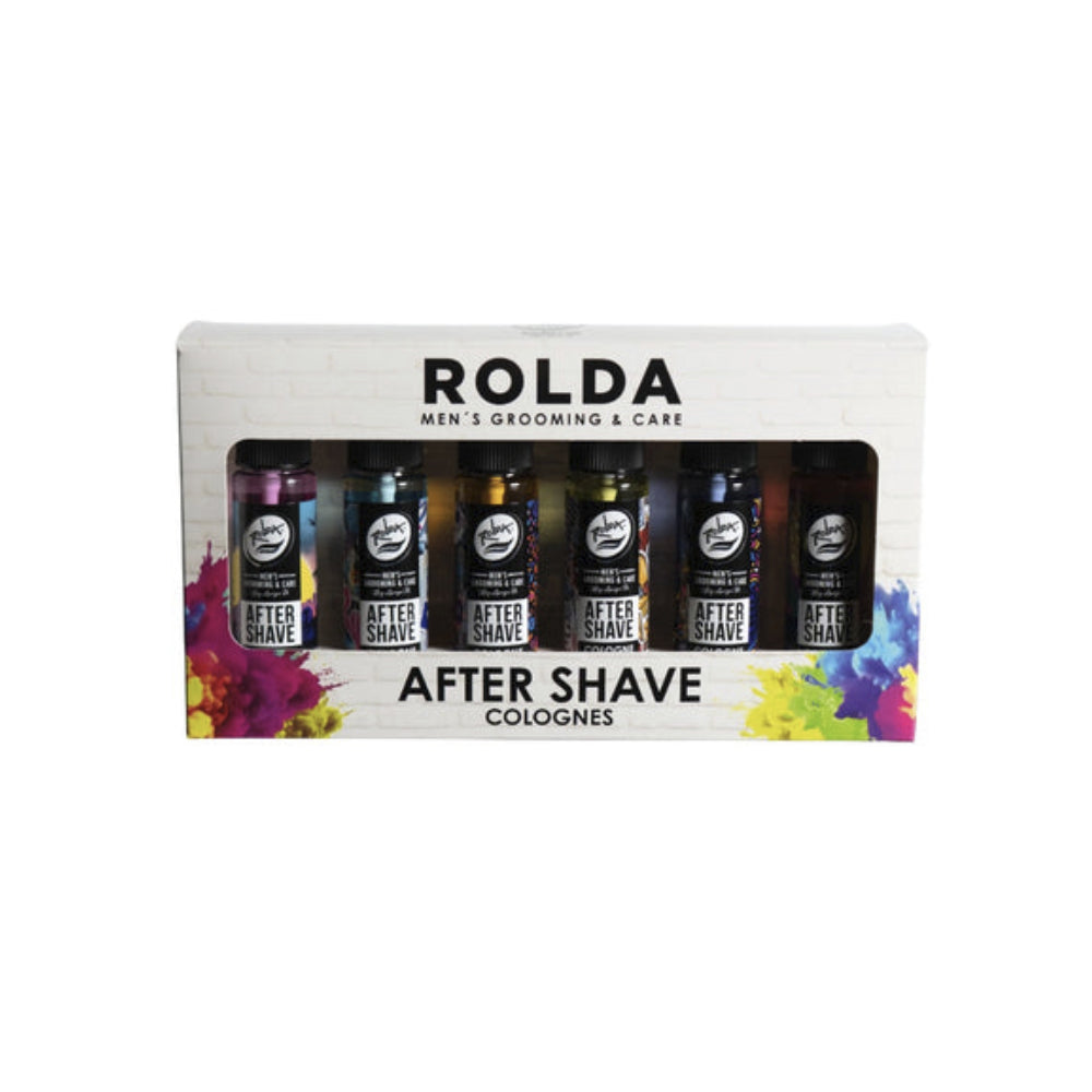Rolda Urban Collection 6pc Aftershave Cologne Tonic Travel Set (60ml/2.02oz)