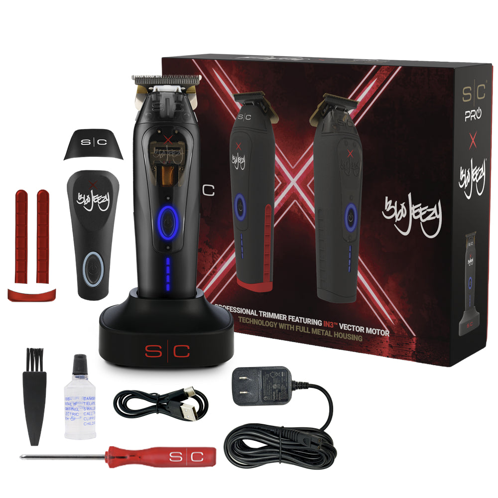 StyleCraft 360 Jeezy Cordless Trimmer w/ IN3 Vector Motor (SC423B)