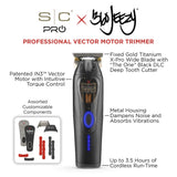StyleCraft 360 Jeezy Cordless Trimmer w/ IN3 Vector Motor (SC423B)
