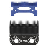 StyleCraft Black DLC Echo Clipper Blade & Blue Ceramic Cutter (SC554B)