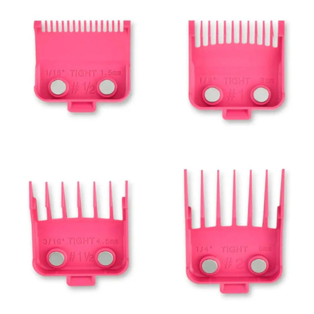 StyleCraft Dub Magnetic Tight Guards - Pink (4 Pack)-Clipper Vault