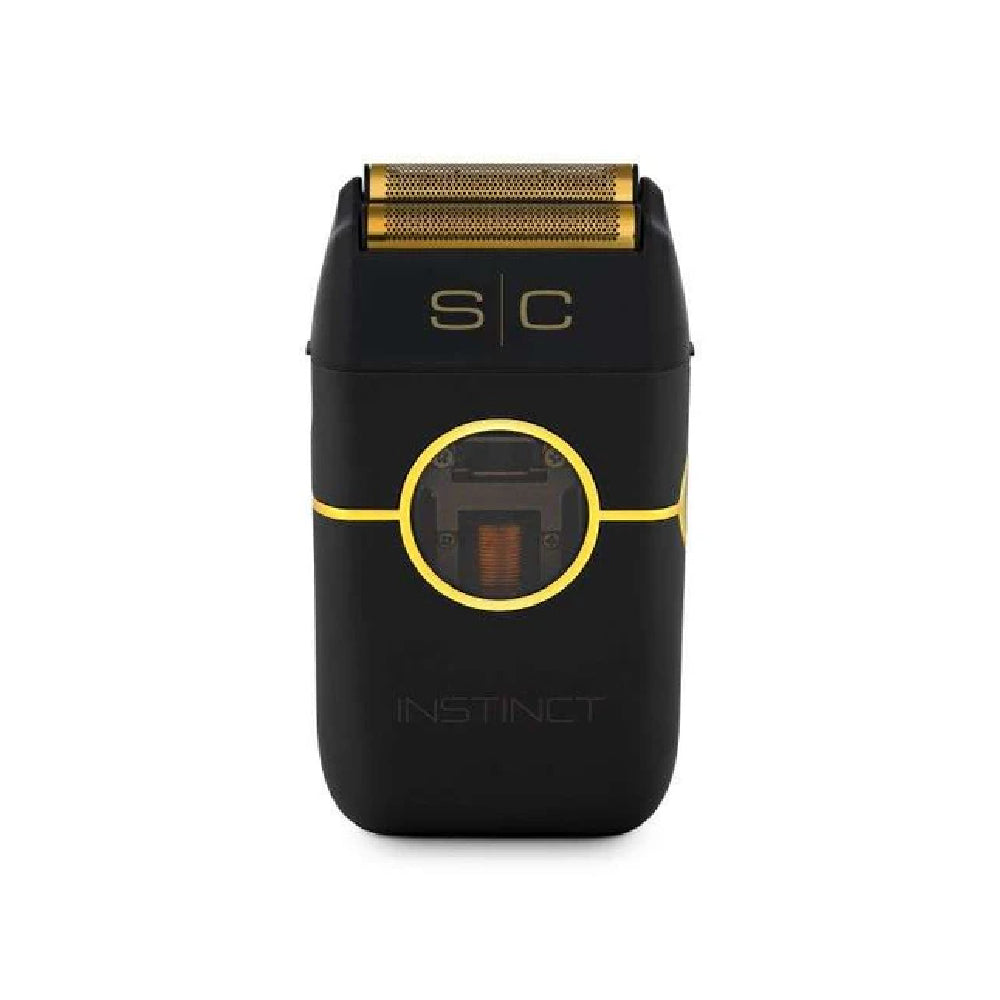 StyleCraft Instinct Metal Double Foil Shaver w/ IN2 Vector Motor & Intuitive Torque Control (SC807)-Clipper Vault