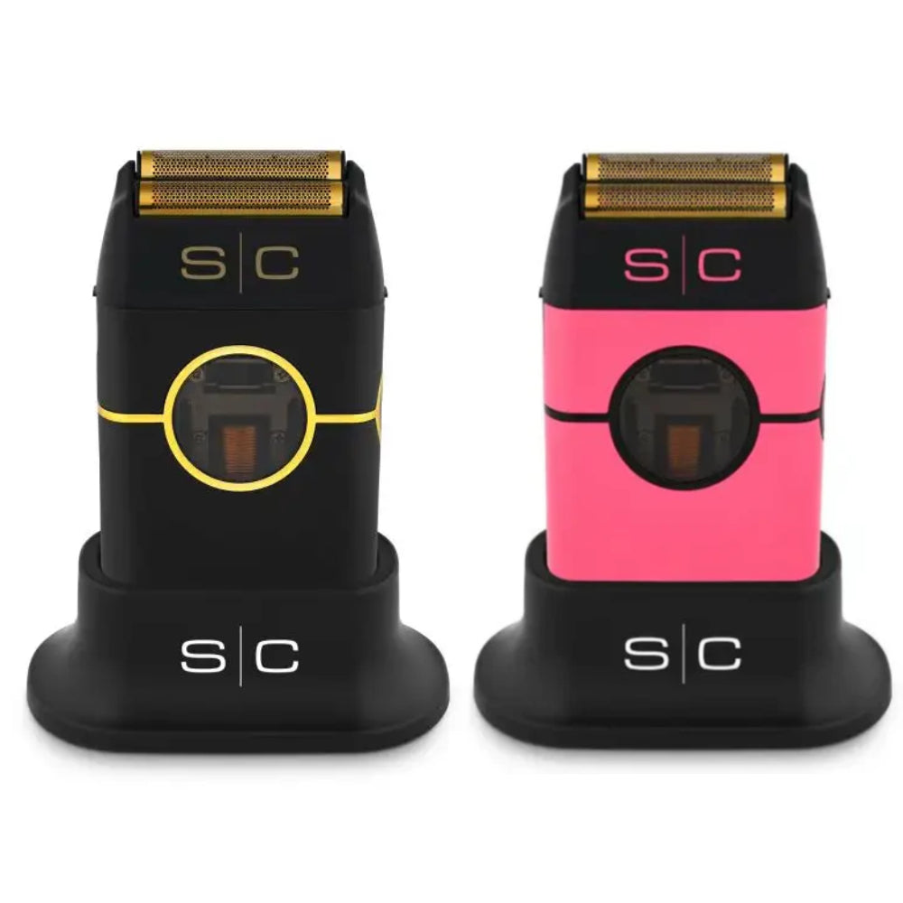 StyleCraft Instinct Metal Double Foil Shaver w/ IN2 Vector Motor & Intuitive Torque Control (SC807)-Clipper Vault