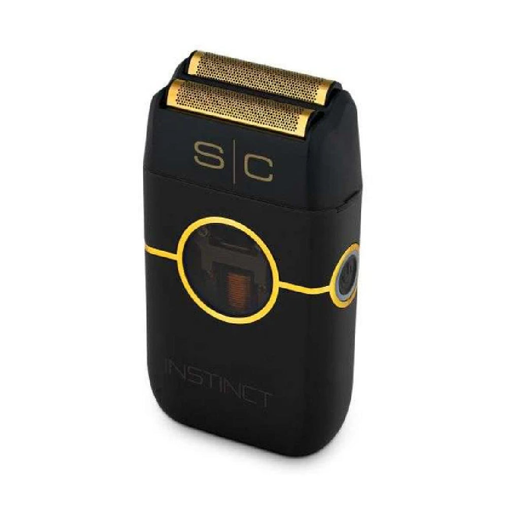 StyleCraft Instinct Metal Double Foil Shaver w/ IN2 Vector Motor & Intuitive Torque Control (SC807)-Clipper Vault