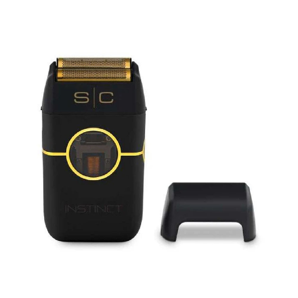 StyleCraft Instinct Metal Double Foil Shaver w/ IN2 Vector Motor & Intuitive Torque Control (SC807)-Clipper Vault