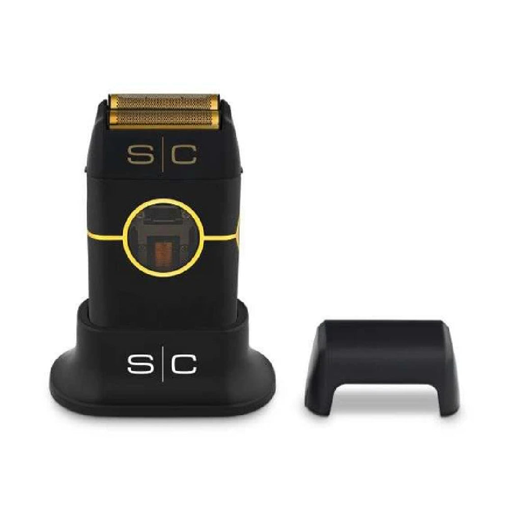 StyleCraft Instinct Metal Double Foil Shaver w/ IN2 Vector Motor & Intuitive Torque Control (SC807)-Clipper Vault