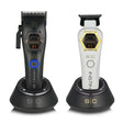 StyleCraft Instinct Metal Edition Cordless Hair Clipper w/ Instinct Metal Edition Trimmer (SC611M, SC410M) [COMBO]-Clipper Vault