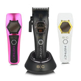 StyleCraft Instinct Metal Edition Cordless Hair Clipper w/ Instinct Metal Edition Trimmer (SC611M, SC410M) [COMBO]-Clipper Vault