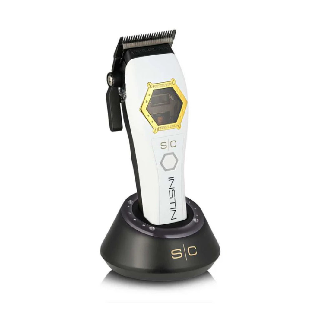 StyleCraft Instinct Metal Edition Cordless Hair Clipper w/ IN2 Vector Motor & Intuitive Torque Control (SC611M)-Clipper Vault