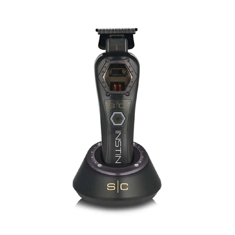 StyleCraft Instinct Metal Edition Cordless Hair Clipper w/ Instinct Metal Edition Trimmer (SC611M, SC410M) [COMBO]-Clipper Vault