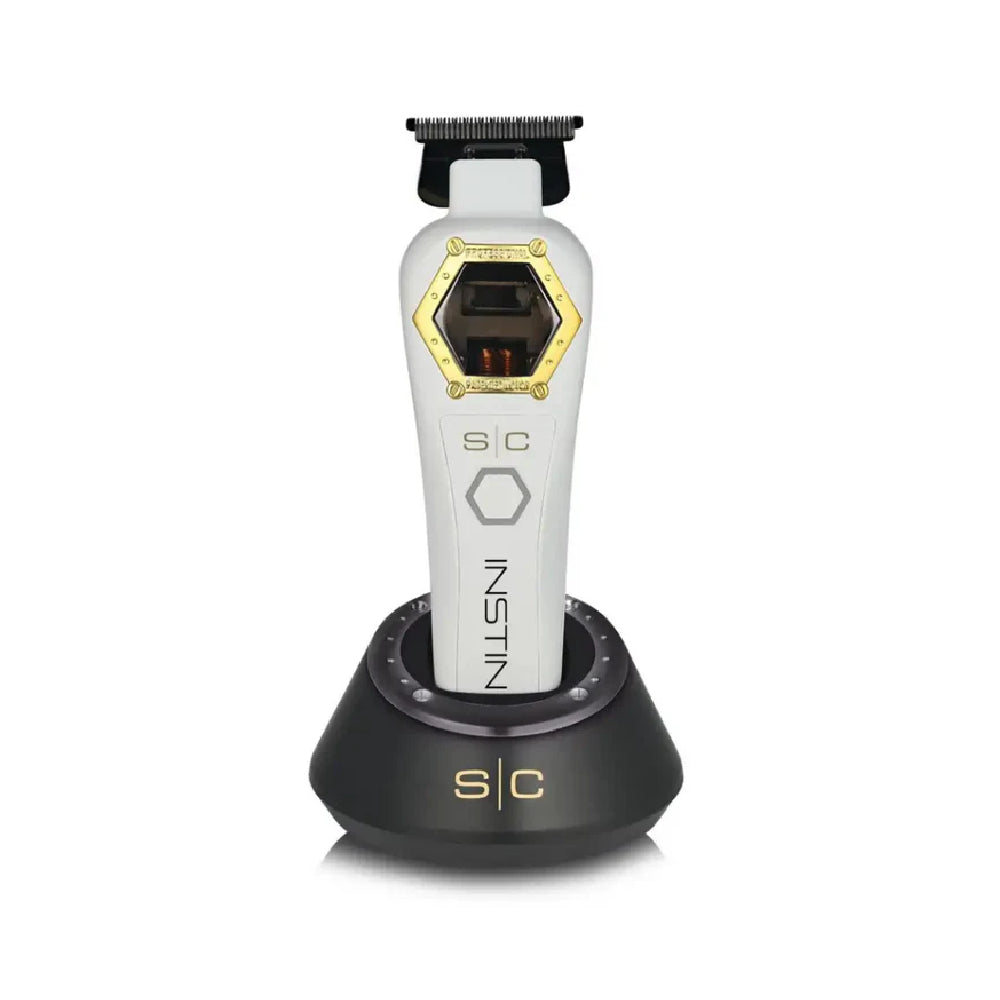 StyleCraft Instinct Metal Edition Cordless Hair Clipper w/ Instinct Metal Edition Trimmer (SC611M, SC410M) [COMBO]-Clipper Vault